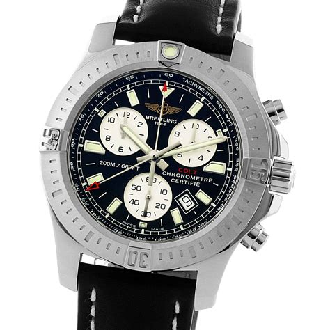 breitling colt chronograph 2005|copy Breitling colt chronograph watch.